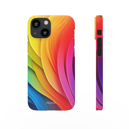 Rainbow Layers - iPhone Snap Case