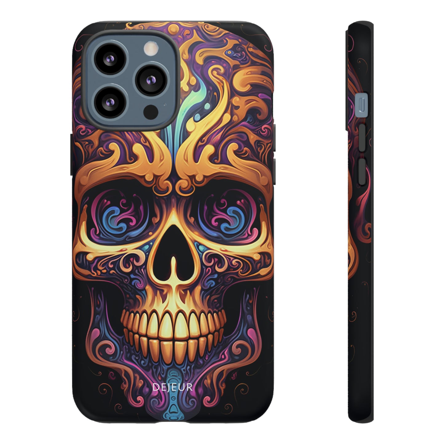 Paisley Skull - iPhone Tough Case