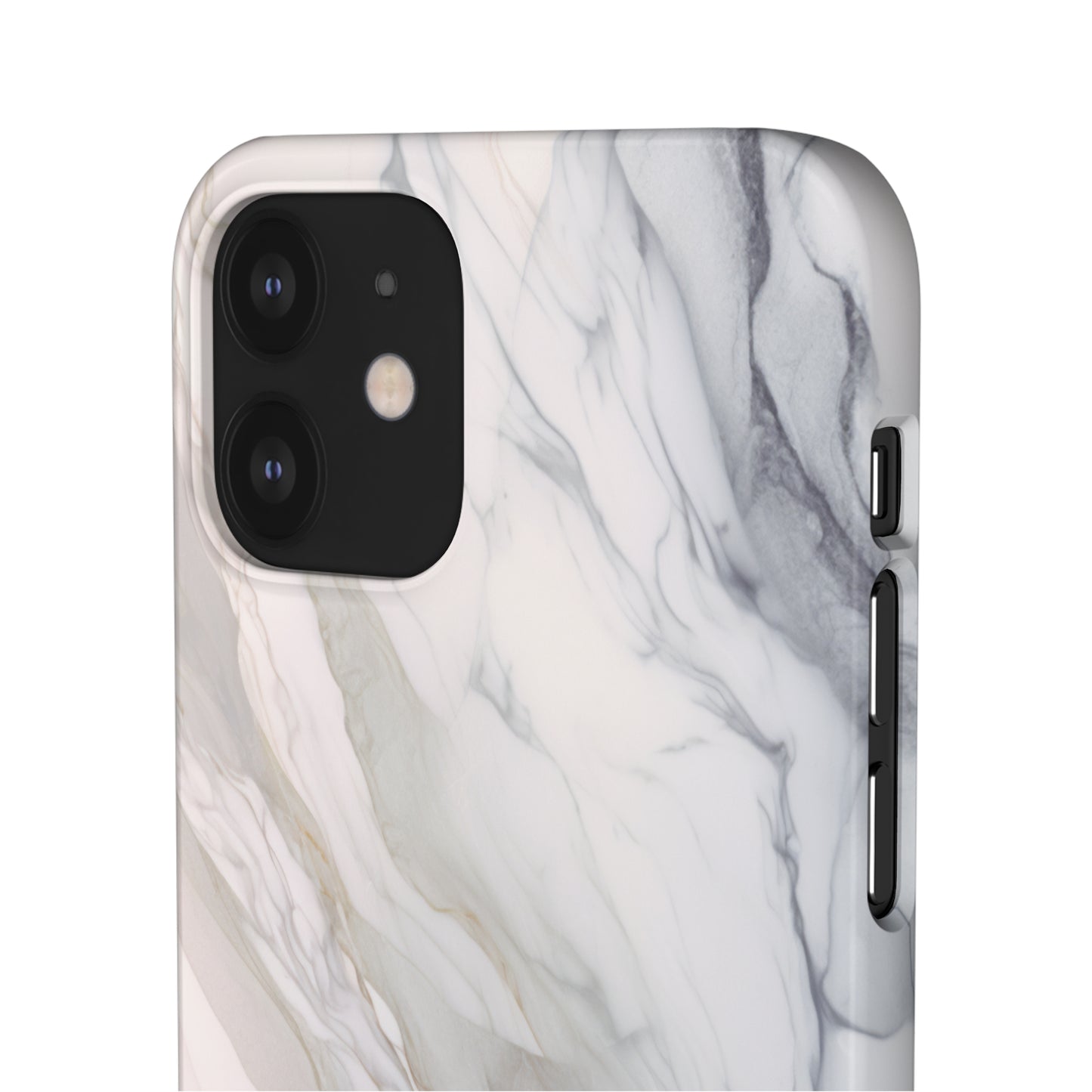 Light Cloud Marble - iPhone Snap Case