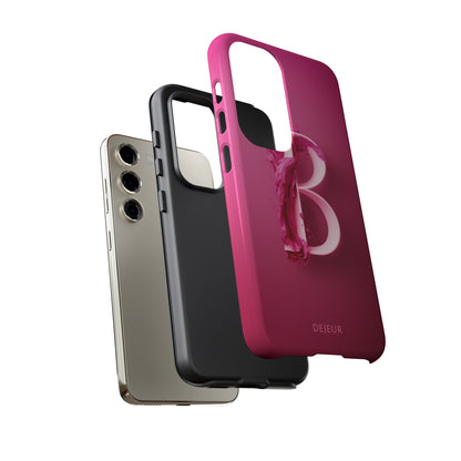 B Hot Pink Splash - Samsung Galaxy Tough Case