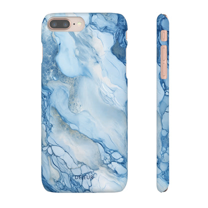 Sky Blue Marble - iPhone Snap Case