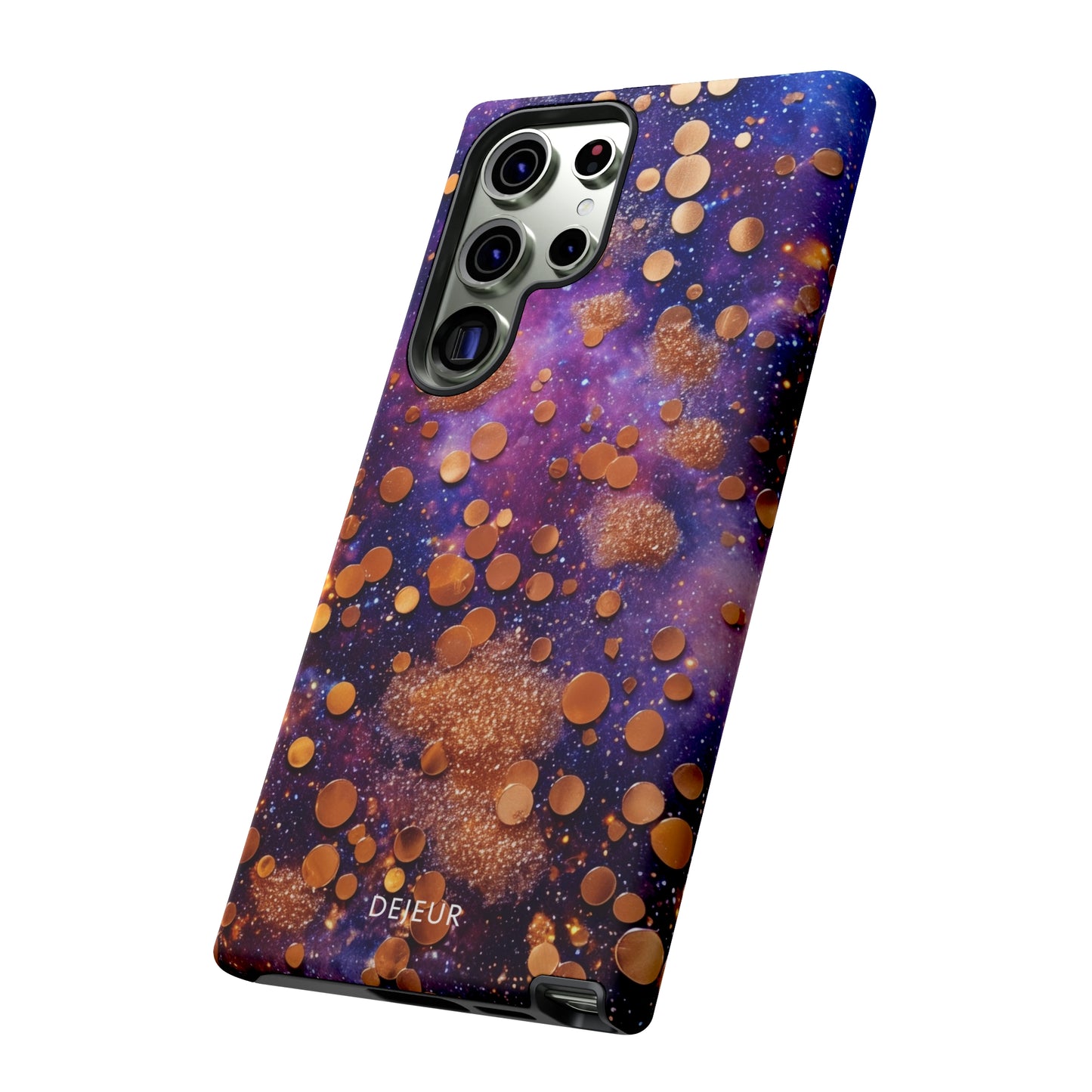 Cosmic Glitter Circles - Samsung Galaxy Tough Case