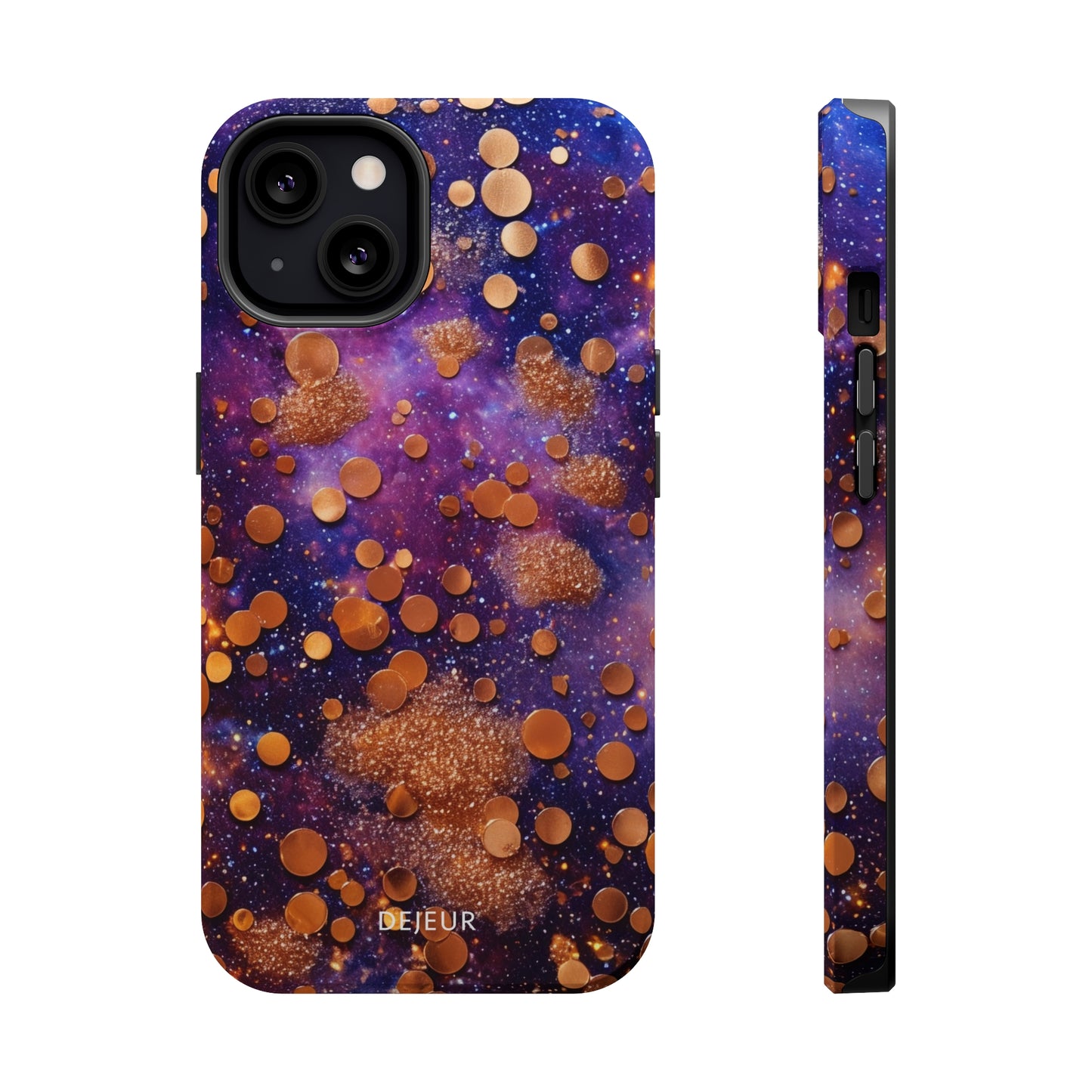 Cosmic Glitter Circles - iPhone MagSafe Tough Case