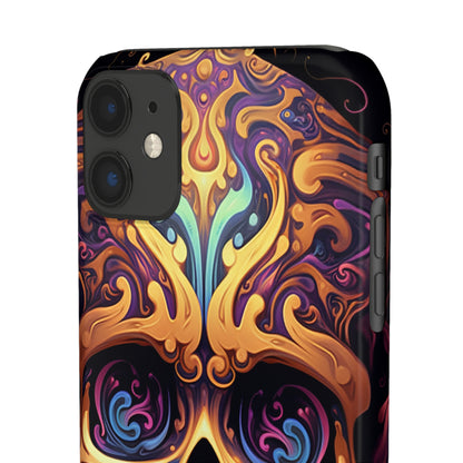 Paisley Skull - iPhone Snap Case