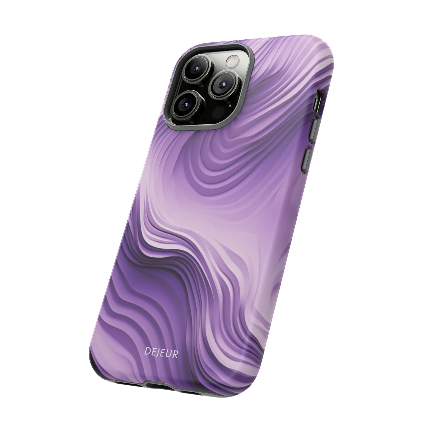 Violet Waves - iPhone Tough Case