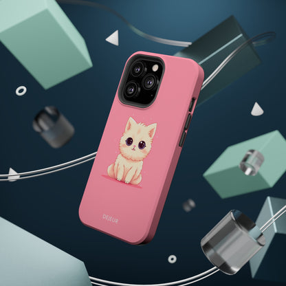 Candy Floss Kitty - iPhone MagSafe Tough Case