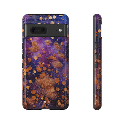 Cosmic Glitter Circles - Google Pixel Tough Case