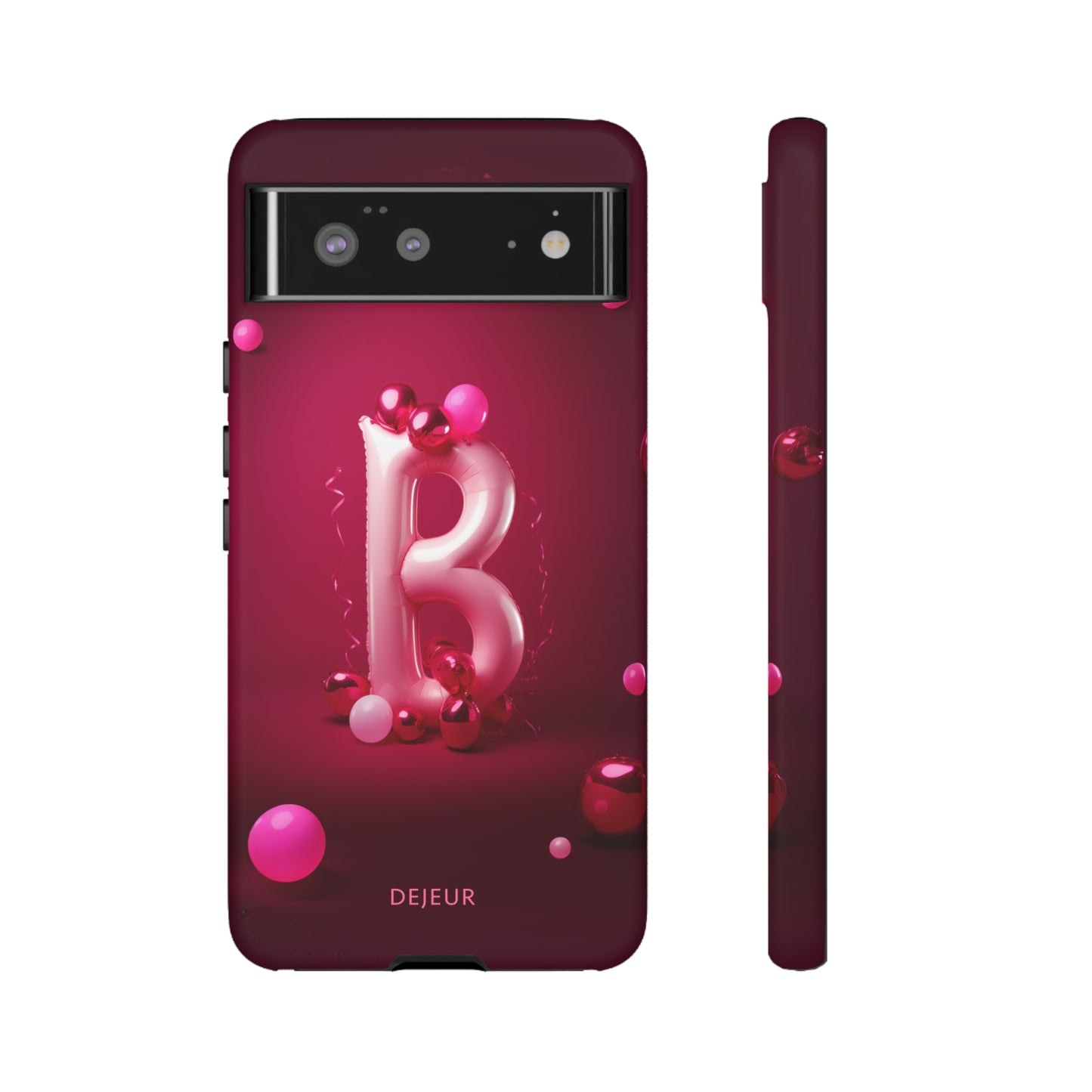 B Pink Party Balloons - Google Pixel Tough Case