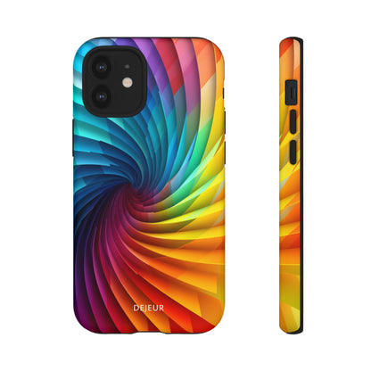 Rainbow Spiral - iPhone Tough Case