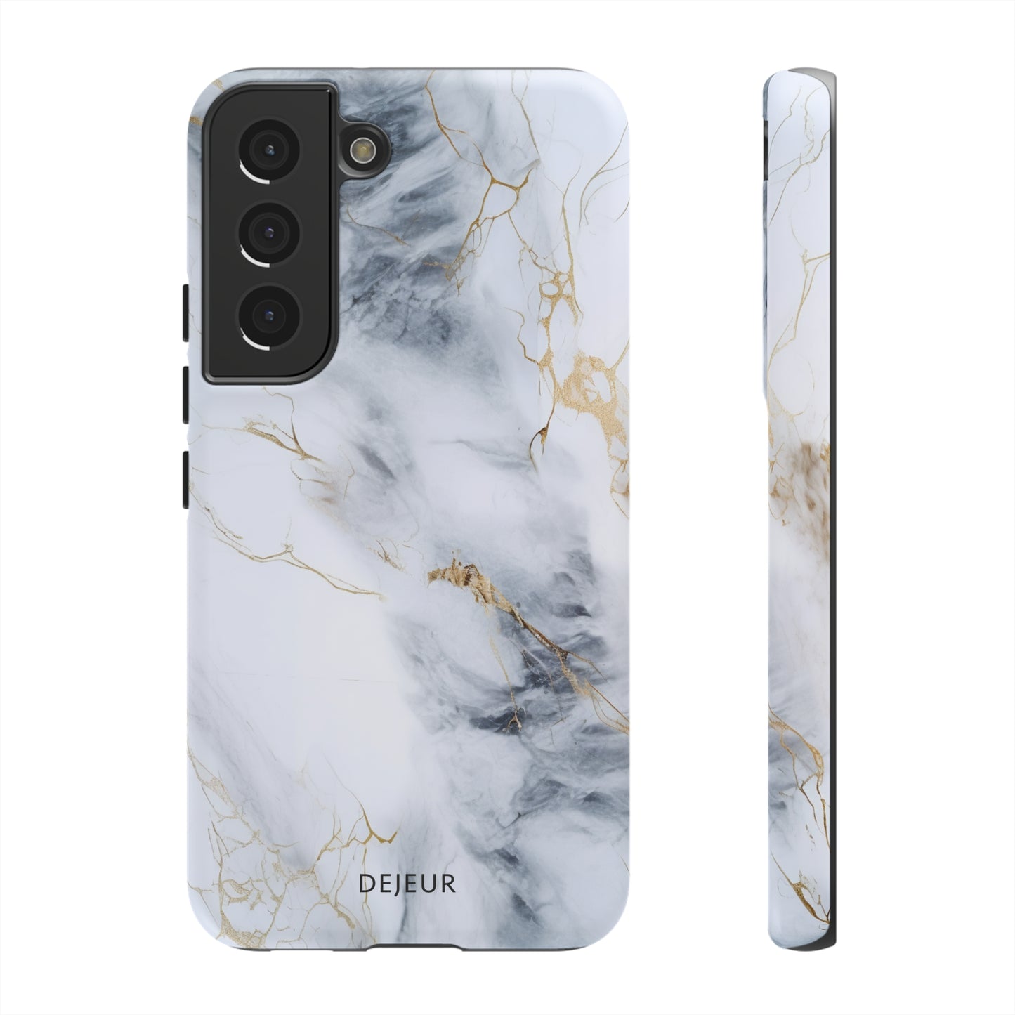 White Gold Marble - Samsung Galaxy Tough Case