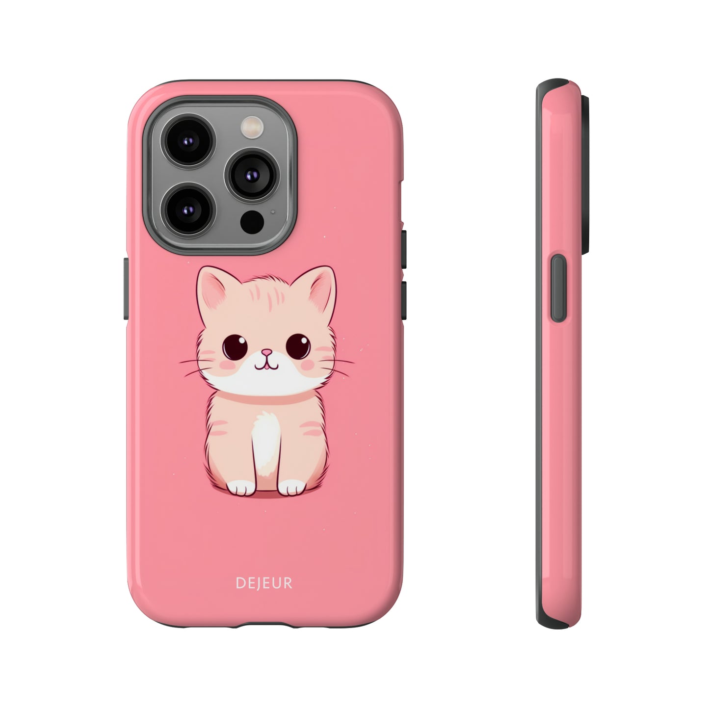 Pink Whiskers - iPhone Tough Case