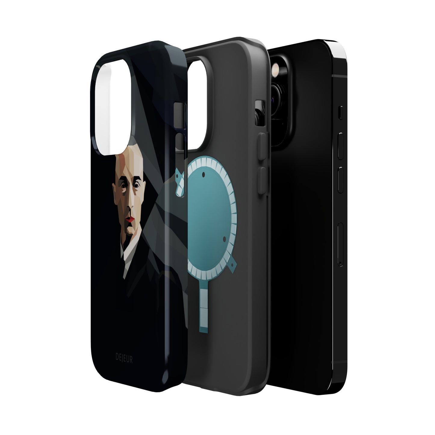 Oppenheimer Abstract - iPhone MagSafe Tough Case