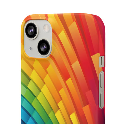 Rainbow Bars - iPhone Snap Case