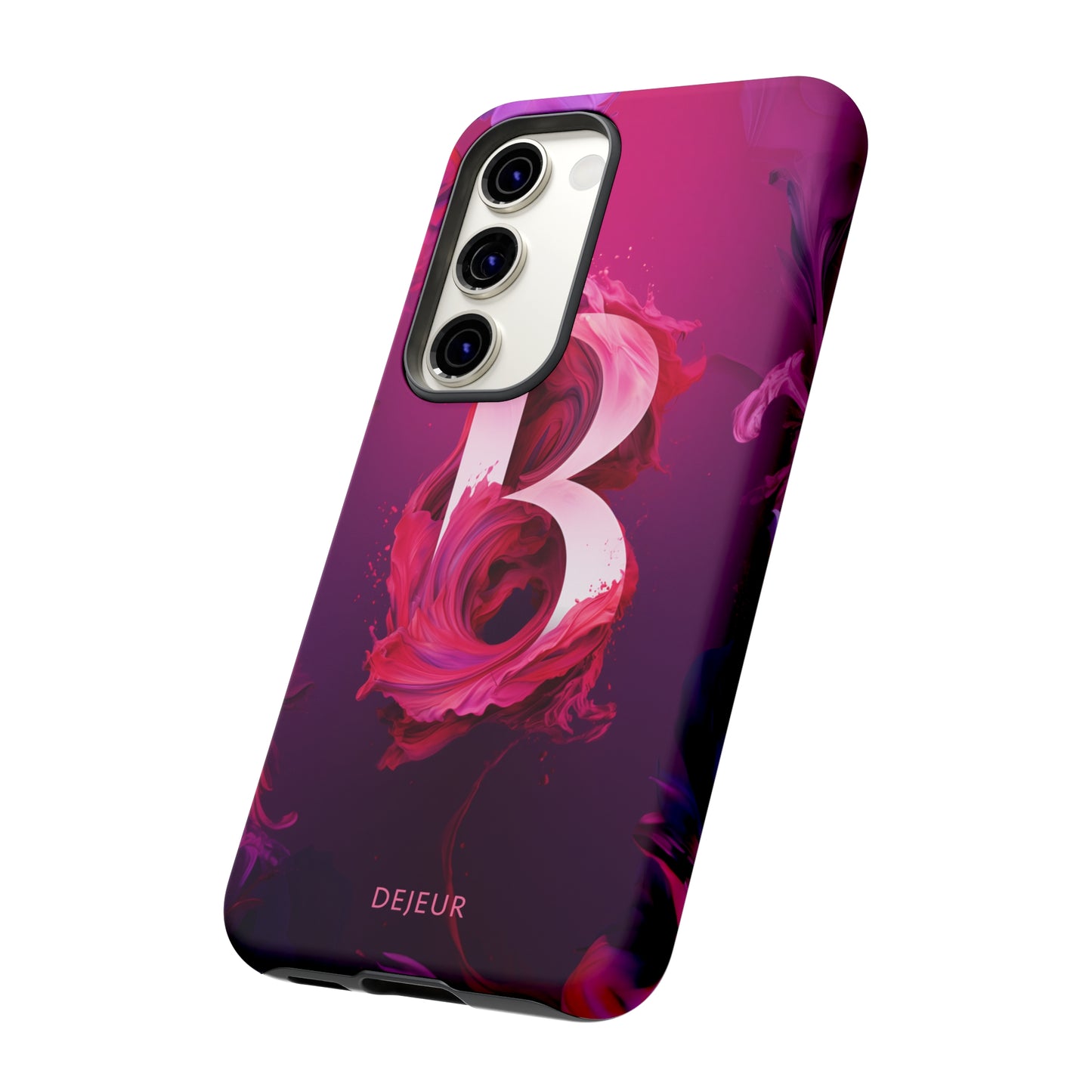 B Pink Splash - Samsung Galaxy Tough Case