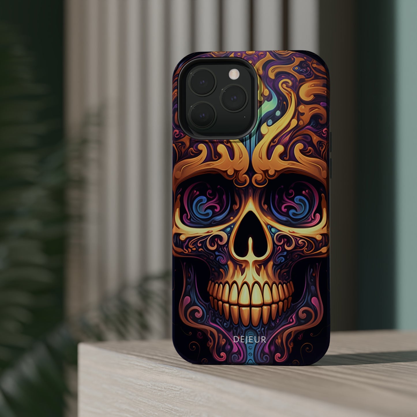 Paisley Skull - iPhone MagSafe Tough Case