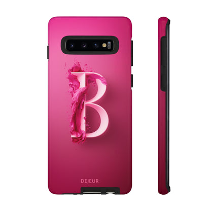 B Hot Pink Splash - Samsung Galaxy Tough Case