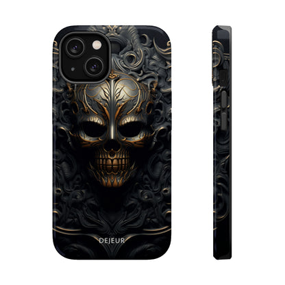 Dark Bronze Skull - iPhone MagSafe Tough Case