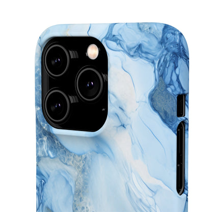 Sky Blue Marble - iPhone Snap Case