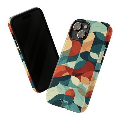 Abstract Circular Shapes - iPhone Tough Case