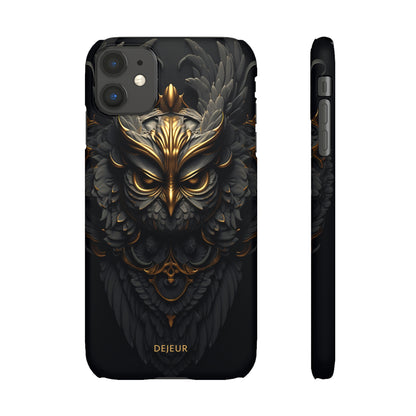 Golden Dark Owl - iPhone Snap Case