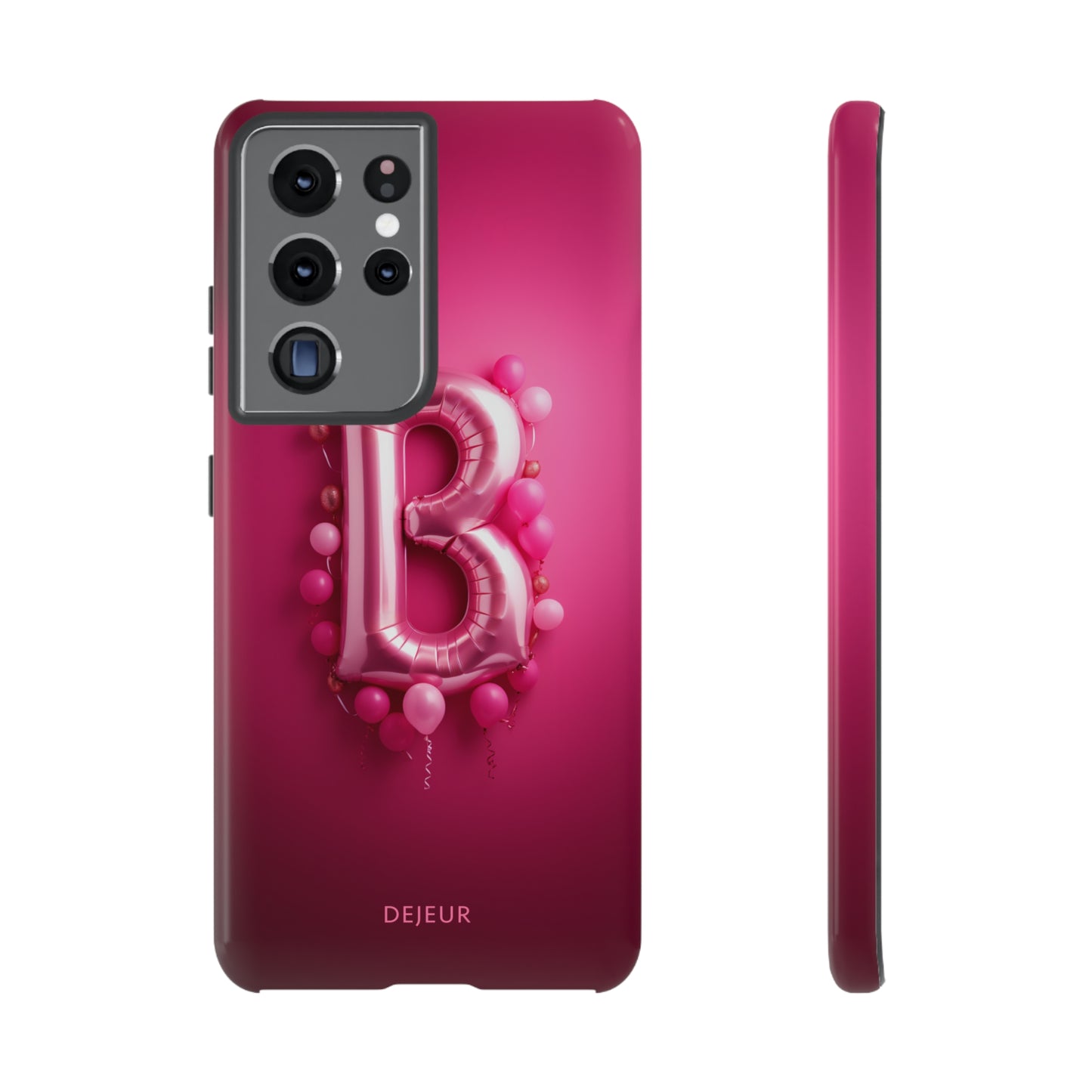 B Magenta Pink Balloons - Samsung Galaxy Tough Case