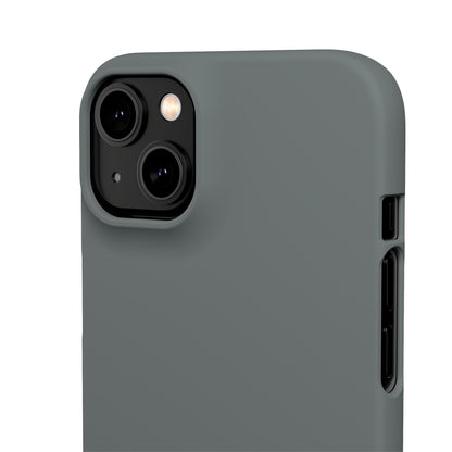 Graphite Grey - iPhone Snap Case