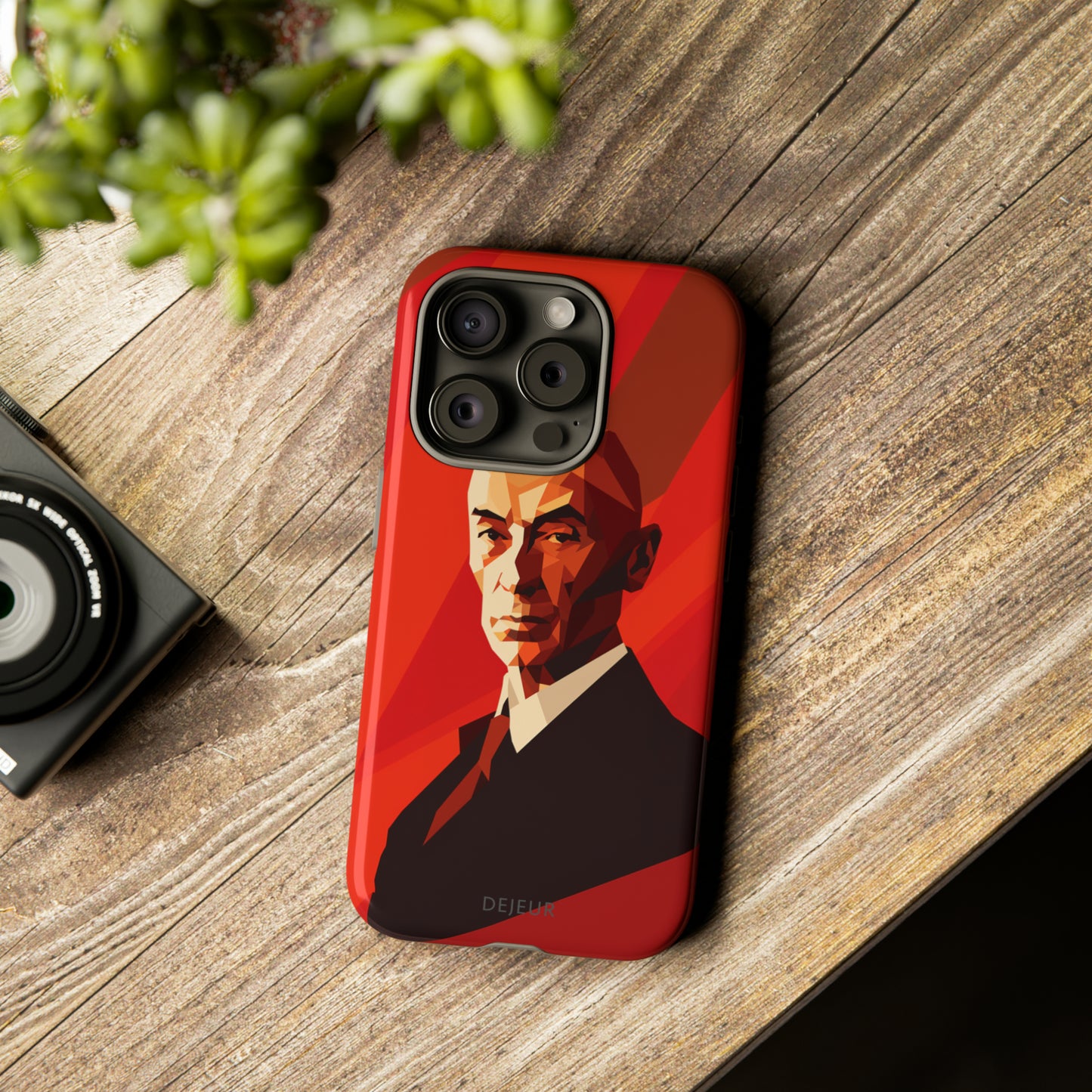 Oppenheimer Minimalist Portrait - iPhone Tough Case