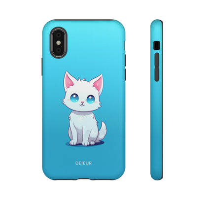 Blue Eyed Cutey Cat - iPhone Tough Case