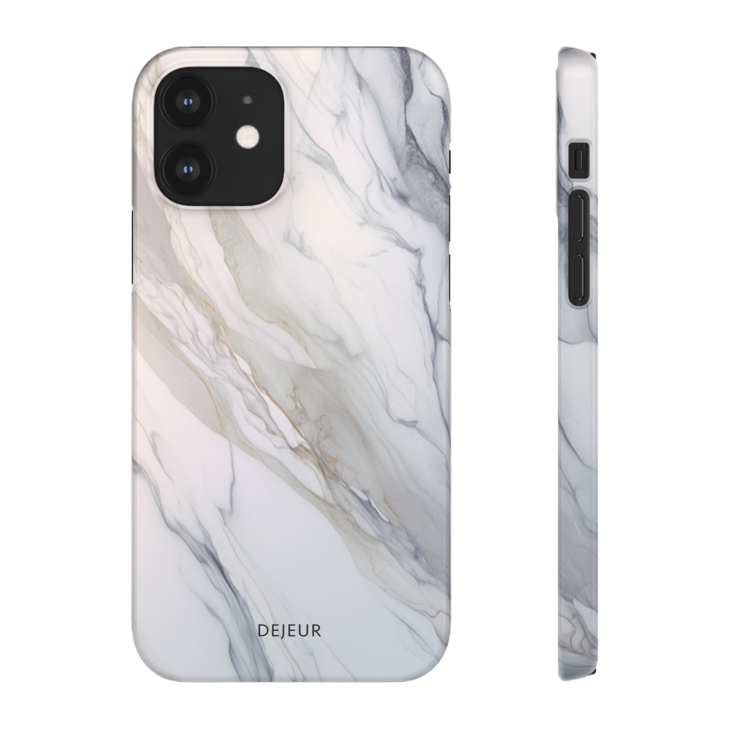 Light Cloud Marble - iPhone Snap Case