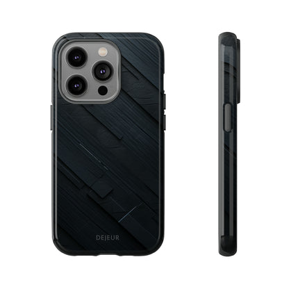 Synthetic Black Graphite - iPhone Tough Case