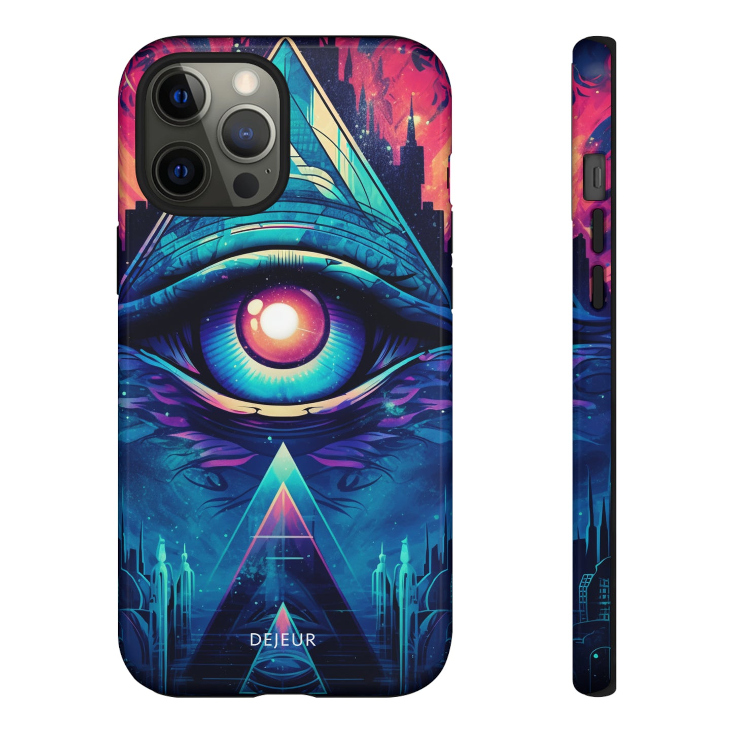 Cyberpunk 3rd Eye - iPhone Tough Case