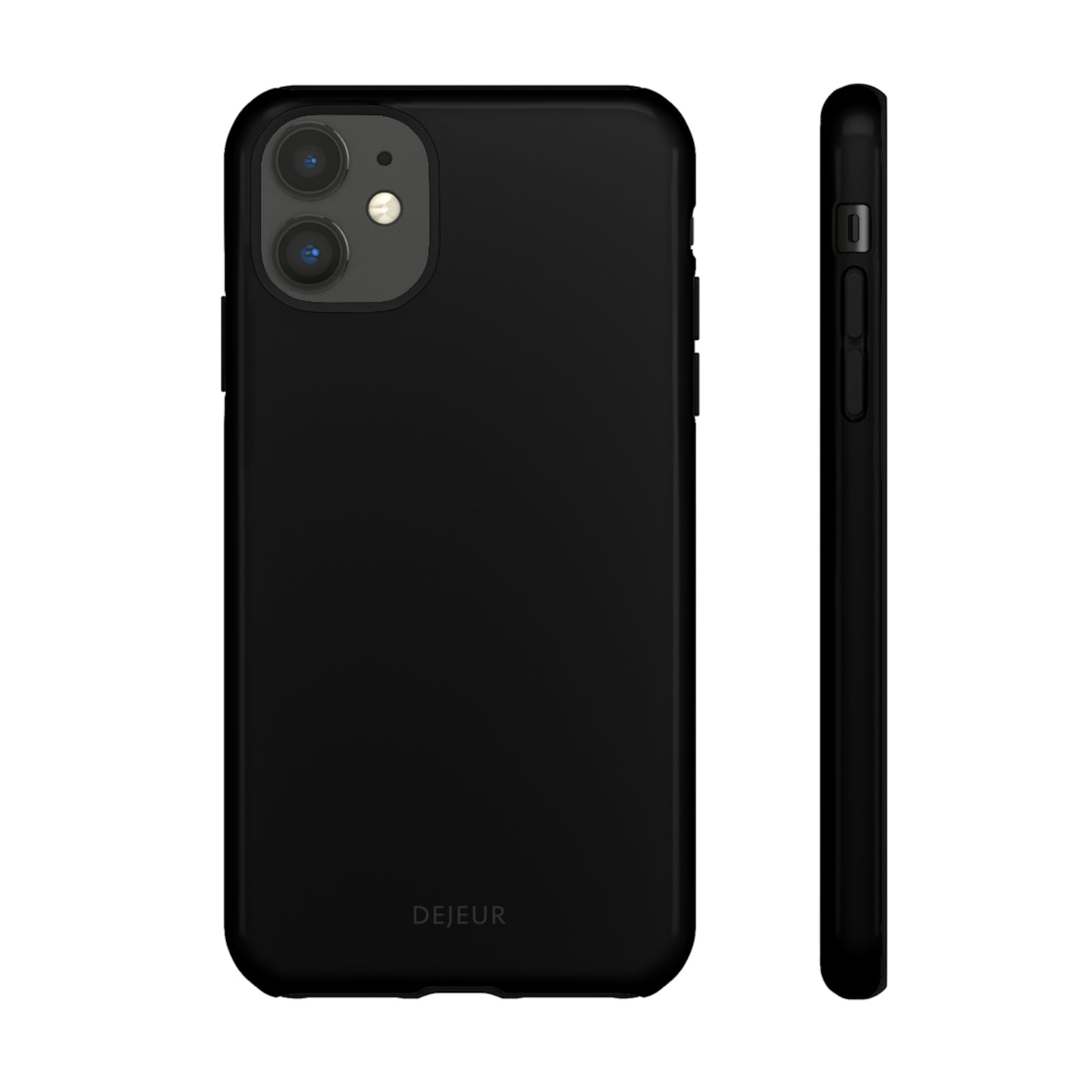 Pure Black - iPhone Tough Case