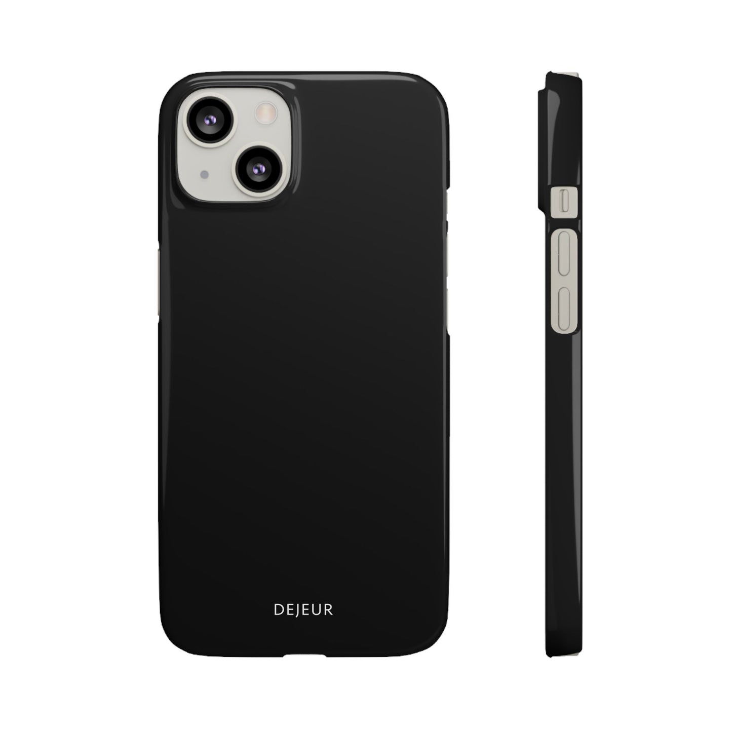 Carbon Black - iPhone Snap Case