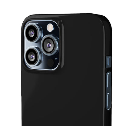 Carbon Black - iPhone Snap Case