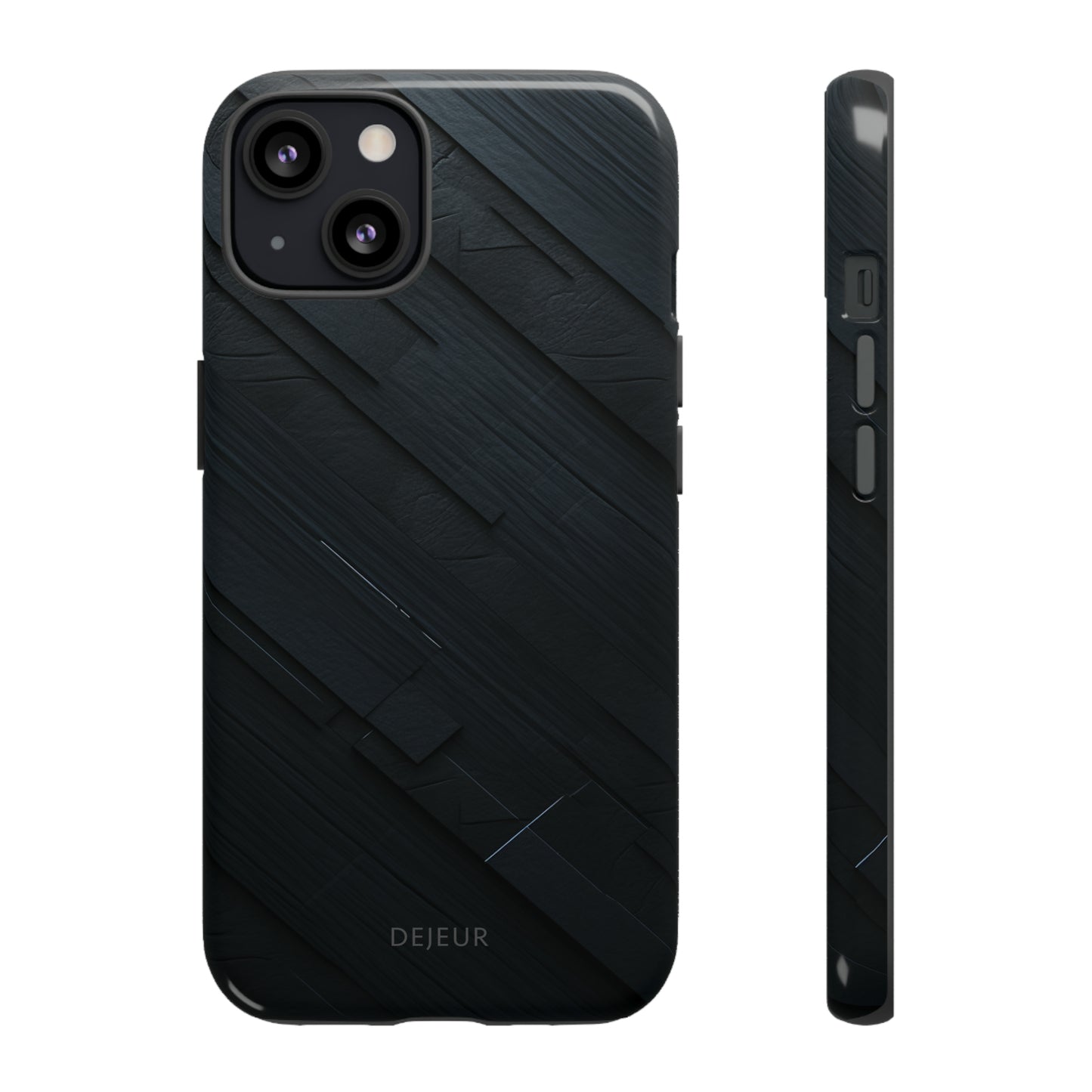 Synthetic Black Graphite - iPhone Tough Case