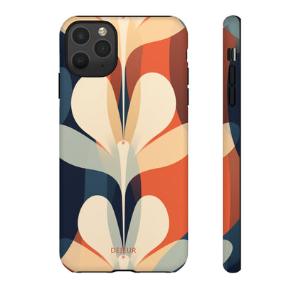 Floral Pattern Symmetrical - iPhone Tough Case