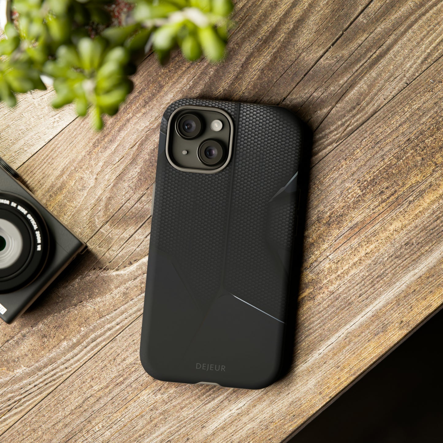 Dark Carbon - iPhone Tough Case