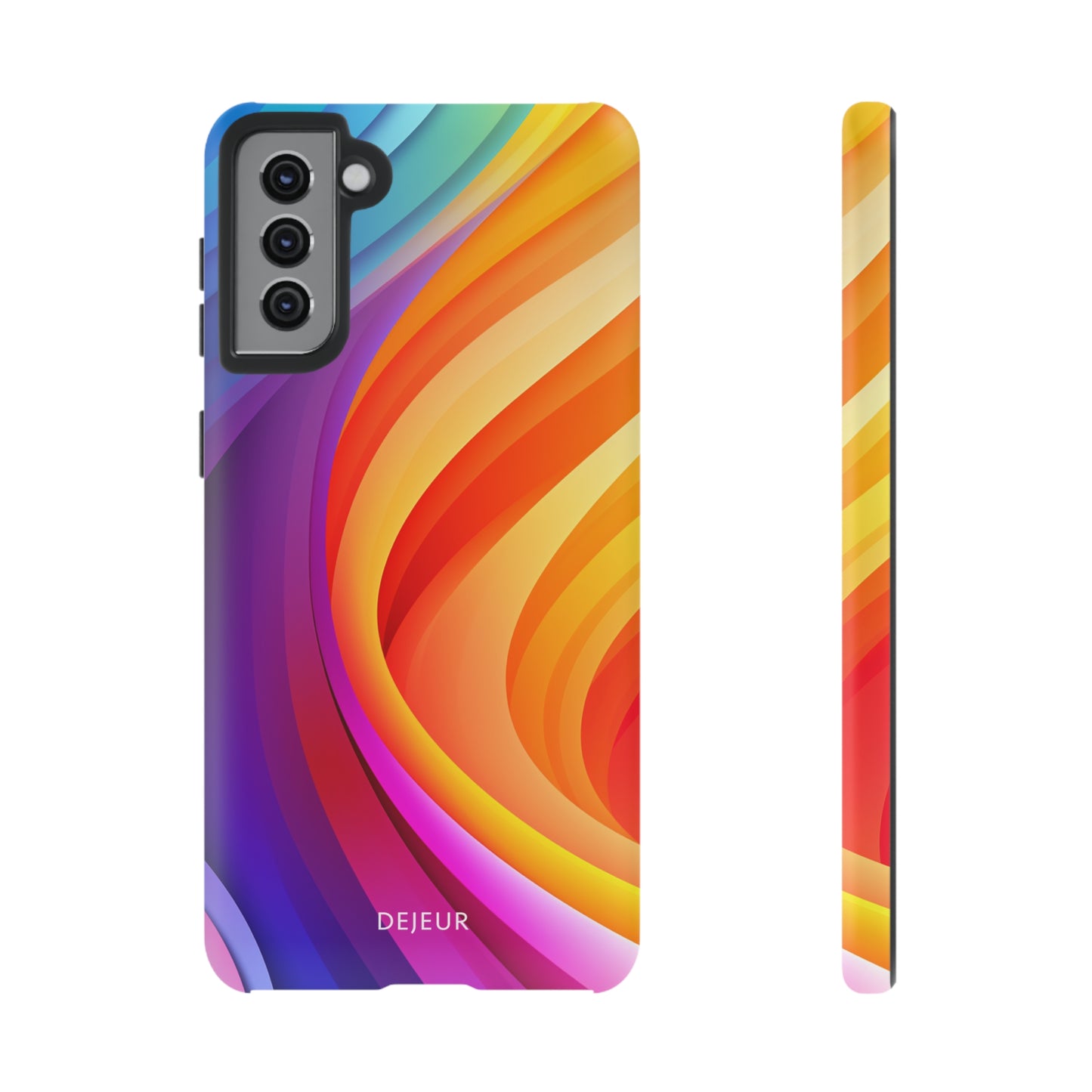 Rainbow Waves - Samsung Galaxy Tough Case