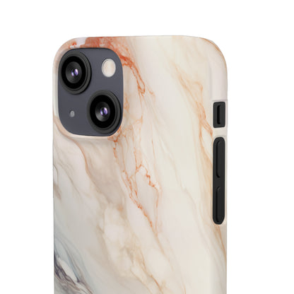 Ash Sandstone Marble - iPhone Snap Case