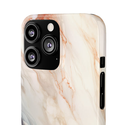 Ash Sandstone Marble - iPhone Snap Case