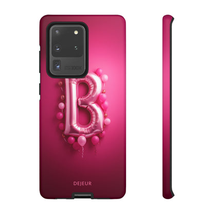 B Magenta Pink Balloons - Samsung Galaxy Tough Case