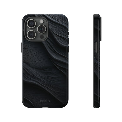 Charcoal Ripples - iPhone Tough Case