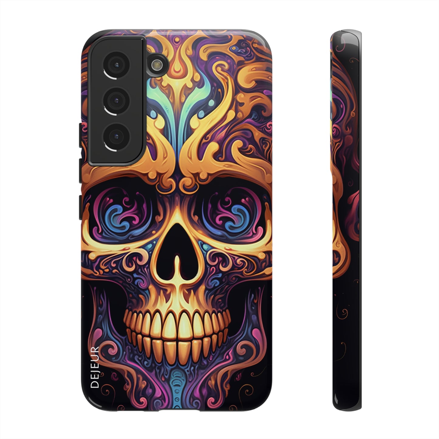 Paisley Skull - Samsung Galaxy Tough Case