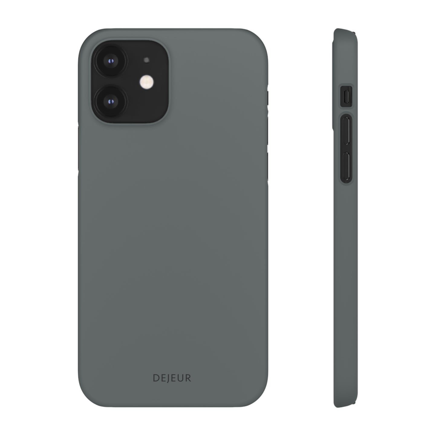 Graphite Grey B - iPhone Snap Case