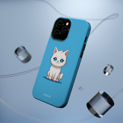 Little Blue Eyed Cat - iPhone MagSafe Tough Case