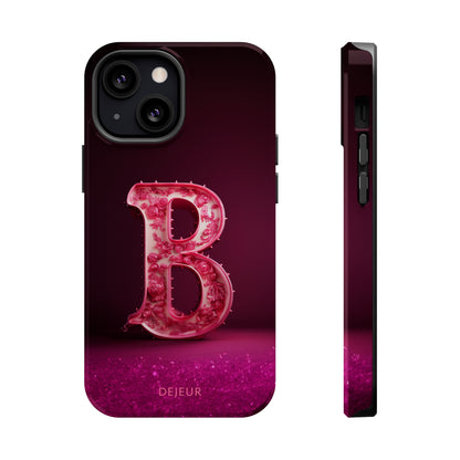 B Pink Roses - iPhone MagSafe Tough Case