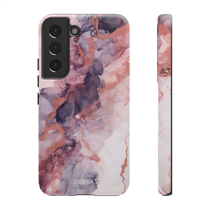 Royal Purple Marble - Samsung Galaxy Tough Case