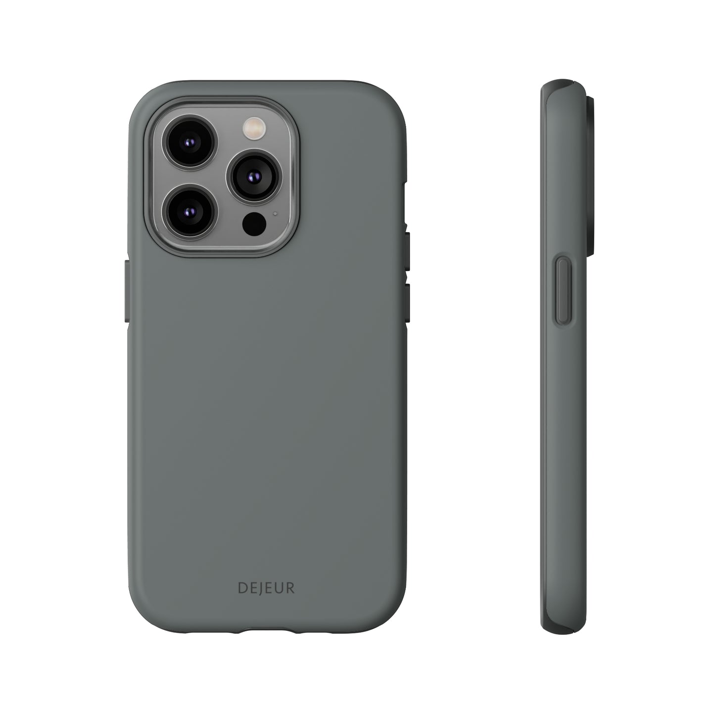 Graphite Grey B - iPhone Tough Case