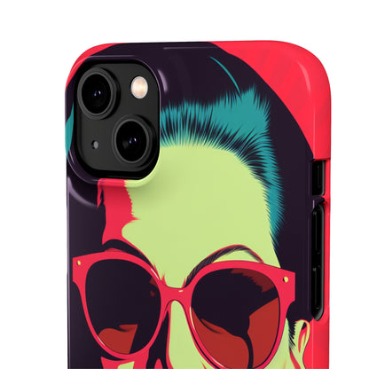 Umm Kulthum Red - iPhone Snap Case