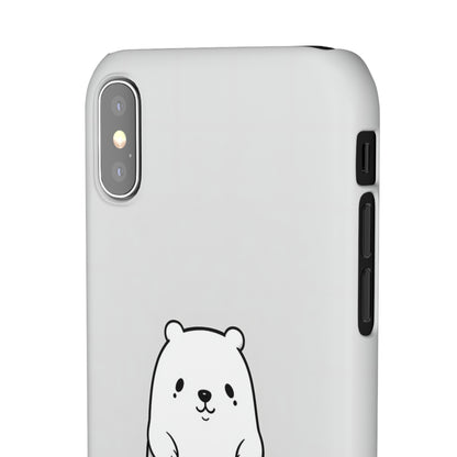 Cute bear - iPhone Snap Case